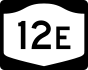 NYS Route 12E marker