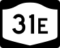 NYS Route 31E marker