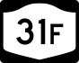 NYS Route 31F marker