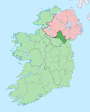 Island of Ireland location map Monaghan.svg