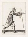 Aanwijzing 12 voor het hanteren van het musket - Schiet (Jacob de Gheyn, 1607).jpg